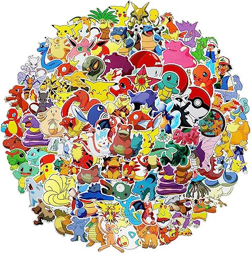 Sticker Aufkleber,100 Stück Stickers for Kids Vinyl Wasserfeste Tier Stickers Set für Water Bottle, Auto, Skateboards, Laptop, Kühlschränke, Fahrräder, Gepäck, Telefon und mehr