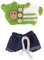 drburpily Labu Puppenkleidungs DIY Set, weiche Textur, bequem, einfach anzuziehen, Puppen Foto Requisiten und Zubehör, Polyester Jeans, XM2106