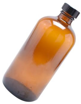 CHICAMPERA 4piezas Botella De Vidrio Marrón Sellada De Botella De Vidrio Para Miel Para Cocina y Almacenamiento De Mermelada