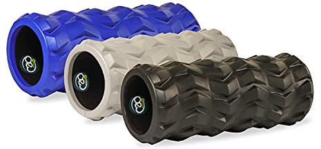 Fitness Mad Tread EVA Foam Roller, Portable Deep Pain Relief, Trusted by Athletes for Pre/Post Workout, Rehabilitation and Myofascial Release, Ideal for Footballers Runners Cyclist Gym