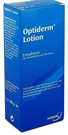 Optiderm Lotion für trockene, juckende Haut. Lindert schnell den Juckreiz, spendet Feuchtigkeit und verbessert die Lebensqualität Spar-Set 5x100g