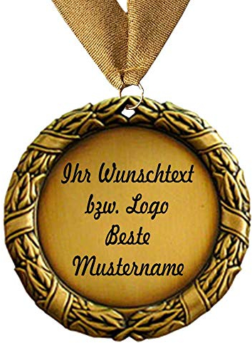 Medaille Ø 70 mm aus Metall mit Wunschtext / Logo Gewinner Medaillen Kinder Sport Party, Wettbewerb Larius Group (20)