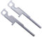 Chiave dello Strumento di rimozione della Radio per Auto Chiavi di Rilascio DIN Compatibile con Kenwood Head Systems Unit CD Player Pins | Pin Stereo Tools (2pcs)