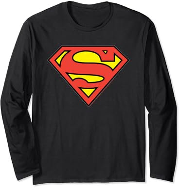 DC Comics Superman Logo Long Sleeve T-Shirt