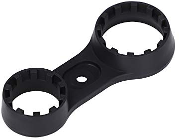kakiyi Sostituzione per Suntour XCT XCM XCR della bicicletta forcella anteriore della chiave della chiave di rimozione di riparazione Tools 2 fori