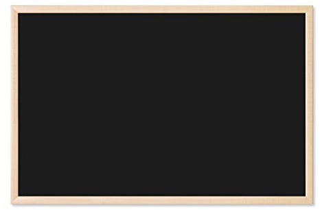 U Brands Chalkboard, 24 x 36, Birch Wood Frame, Blackboard Surface, Wall Mountable, Dry Erase Board, Home, Classroom & Office Organization, Memo & Message Board
