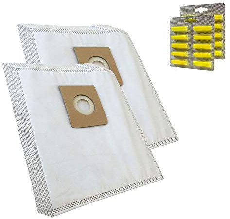 Set 20 Parfums + 20 Sacs Aspirateur pour Nilfisk GM 200-500, Arnoldi, Activa, Gold, Mocca, Pelican, Extreme, Power, King Size 510, 520, 530, 540, Arnoldi