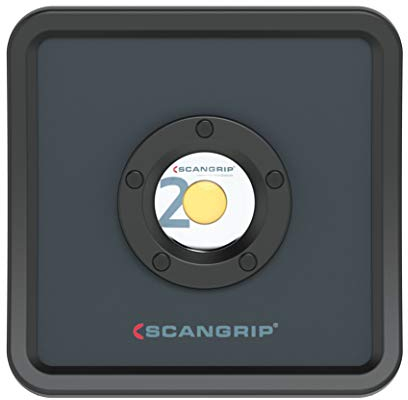 SCANGRIP NOVA R Wiederaufladbarer LED-Flutlicht, Handheld, dimmbar, bis zu 2000 Lumen