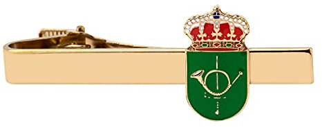 Gemelolandia Pince à cravate Pour école Militaire de montagne et opérations spéciales 20 x 10 mm Argenté
