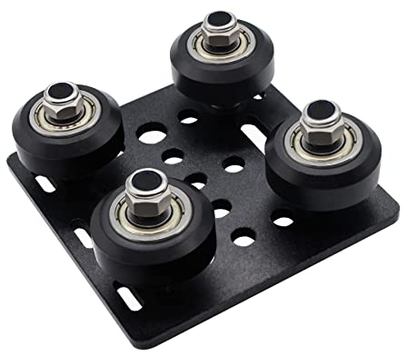 iMetrx V Slot Gantry Plate 3D Printer Accessories, X-Achse Rollen platten für Ender 3/Pro, CR 10 3D Drucker