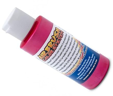 Hobbynox Airbrush Color Pearl Rot 60ml RC Karosserie Lexan Farbe