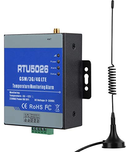 GSM Türöffner,RTU5025 Toröffner GSM Opener Garagentor und GSM-Toröffner-Relaisschalter Drahtloser Türöffner mit Fernbedienung,Sichere Zugangskontrolllösung für Türen, Leitplanken