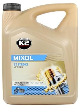 K2 Huile pour mélange Moteur 2 Temps MIXOL, 5 L