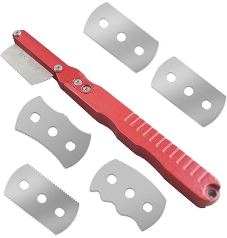 Magicrose Mini Hand Saw Model Craft Tools with 5 pcs DIY Craft Saw Blades Modelling Hacksaw Tool Kit for Handcrafted,Trimming,Cutting Tree Limbs and Branches