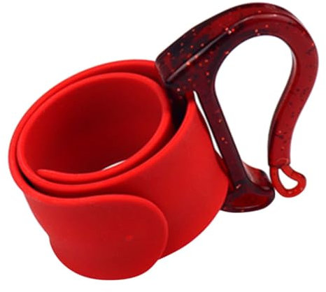 FRCOLOR Hair Tie Wristband for Salon Hairdressers Plastic Rubber Band Holder with Multifunctional Design Simple Stylish Hair Tie Organizer Style