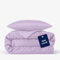 twenty:three Lyocell Bettwäsche (1x) 155x220 + (1x) 40x40 Flieder - 100% Tencel - Gewonnen aus Eukalyptus - Hochwertig - Nachhaltig - Atmungsaktiv - Luxus - Hypoallergen