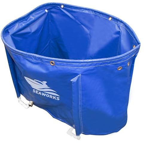 Seaworks Outboard Motor Flushing Bag for Marine Engines & Sterndrives