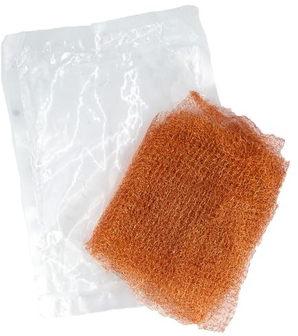 Copper Mesh Slug Repellent, 20ft Pure Copper Wire Tape Slug Repellent & Mouse Mesh Indoor Use, Copper Tape Slug Repellent Uk for Rodent Control & Snail Deterrent Barrier Tape, Protector Plant Pet