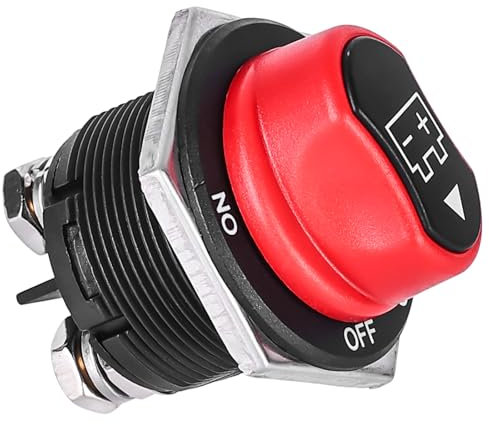 Coupe-batterie 12 V 24 V 200 A - Interrupteur de batterie étanche - 12 V - Pour voiture, camion, bateau, yacht, caravane