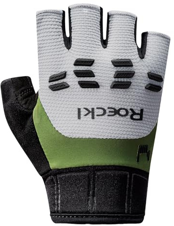 Roeckl Iseler 2 Fahrrad Handschuhe kurz grün 2026: Größe: 9