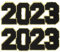 KONTONTY 2 Sets 2023 Stoffaufkleber Kleidungsetiketten Etiketten Zahlen Kleidungsapplikationen Individuelle Stickbuchstaben Für Stoff Pailletten Mehrfarbig Stoffaufkleber