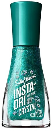Sally Hansen, Insta-Dri Crystal, schnell trocknend, langanhaltender professioneller Maniküre-Effekt, Jade Jewel 122