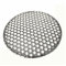 10-40 cm Durchmesser Edelstahl 304 Lebensmittelqualität Runder BBQ Holzkohlerost Grillgrill mit Zellenlöchern Gitternetz(12CM Diameter)