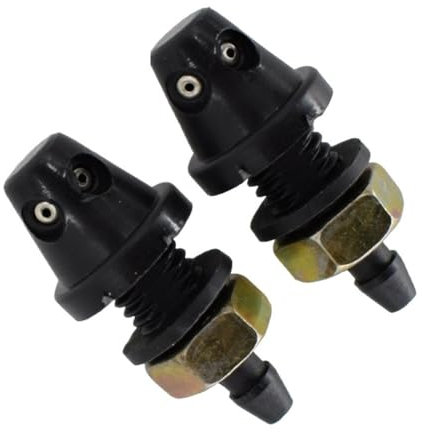 ZHjLut Wischwasserdüse​ Universal Auto Frontscheibe Scheibenwaschdüsen Wischer Jet Windschutzscheibe Sprayer Sprinkler Kits Washer Outlet Auto DIY Kits