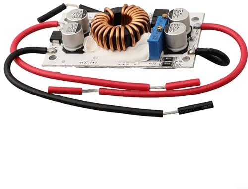 Convertidor elevador para dispositivos electrónicos, entrada CC de 8 48 V y salida ajustable de hasta 50 V