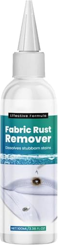 KOAHDE Multifunktionaler Fleckenentferner,Rostfleckenentferner für Stoffe,Rostentferner für Kleidung,Rostentferner aus Stoff,Wirksamer Rostfleckenentferner,100ML,1PC