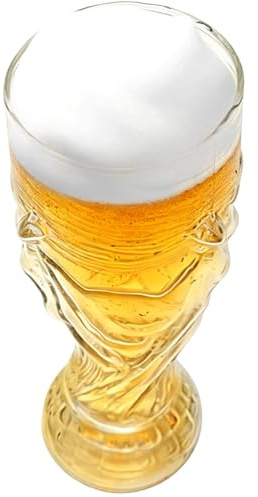 Vasos cerveza Jarra cerveza «Copa de fútbol» 2026 Jarra cerveza creativa con forma copa Vaso cerveza cócteles Artículos aficionados fiestas visionado público - Regalo Día del Padre (Hércules – 700 ml)