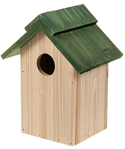 SIDCO Vogelhaus Nistkasten Vogelhäuschen Nisthöhle Nisthaus Nisthilfe Holz Meisenhaus