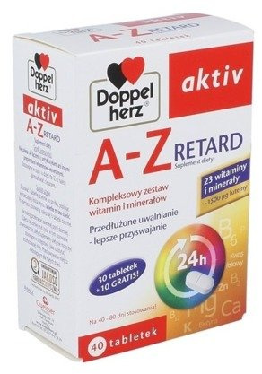 Doppelherz Aktiv AZ Retard Optimal Energy and Resistance 40tabs