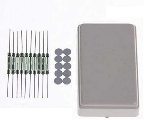 10x Reedkontakte + 10x Neodym-Magnet Magnetkontakt Reedkontakt Verschiedene Größen (13x2mm)