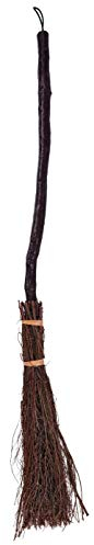Rubie's 6300772-STD Rubies Hexenbesen 90CM, Multi-Colored