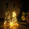2X Sets of Warm White Bottle Top String Lights - Cosy Wine/Gin Bottle Decorations