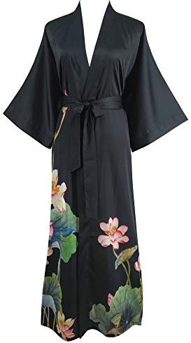 Ledamon Kimono Robe peignoir Femme