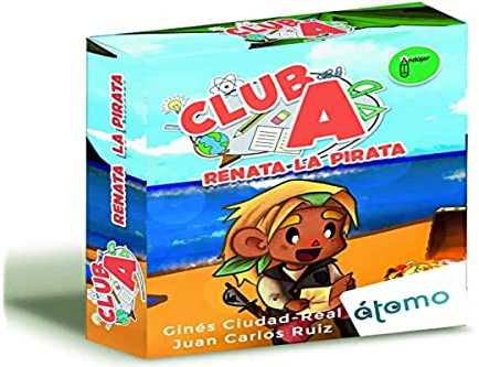 Átomo Games - Renata la Pirat Club A Kartenspiel, Mehrfarbig (XAG-29376)