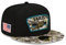New Era Philadelphia Eagles NFL On Field 2021 Salute to Service Black 59Fifty Basecap - 7 1/2-60cm (XL)