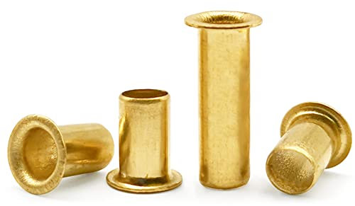 (1Kilogram) Brass Hollow Rivet Fastener, M2x3mm UsedDIY to Connect Metal.