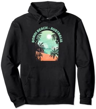 Bondi Beach Souvenir – Rappel australien Sweat à Capuche