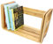 Woodquail Expandable Adjustable Bookshelf, Made of Natural Bamboo