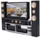 10pcs Dollhouse Miniature Toy Television Cabinet Furniture Playset Set Model for Doll House Accessories Gift for Kids