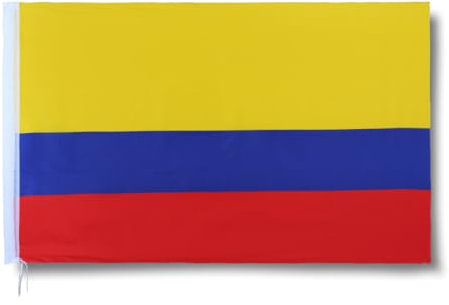 Sonia Originelli premium Fahne für jede Gelegenheit - hissfertig & wetterfest -Größe: ca. 90 x 150 cm, Farbe: Kolumbien, Colombia