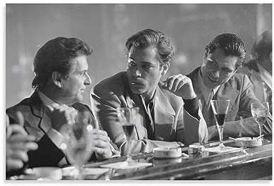 GoodFellas Klassisches Filmposter (8) Leinwand Wandkunst Drucke Poster Foto Bild Gemälde Poster Raumdekor 50 x 75 cm