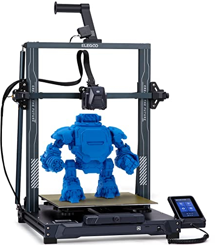ELEGOO Neptune 3 Plus FDM 3D-Drucker, mit Automatischer Bettnivellierung, Dual-Gear-Direktextruder, Doppelspindelantrieb, Abnehmbarem Kapazitivem Bildschirm, 320x320x400mm Druckformat