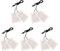Cyrank 5 PCS Electric Cloth Heater, DC 5V USB Electric Heating Pad Heating Element Lightweight Heat Mat for Clothes Seat Pet Warmer