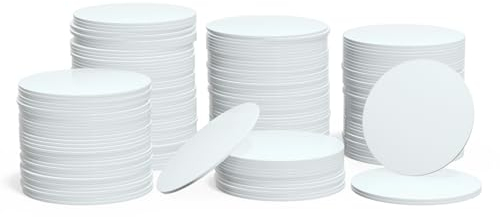 100 Stück Münzkarten, NFC-Etiketten, blanko, NTAG215, NFC-Karten, wiederverwendbarer NFC-Chip, 25 mm, rund, 215 Karten, kompatibel mit TagMo und Amiibo und NFC-fähigen Handys und Geräten