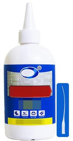 New Ceramic Floor Tile Adhesive Glue Repair Agent for Tile Peel and Stick,Waterproof Tile Grout Empty Drum Agent Repair Kit for Indoor and Outdoor (150ml)