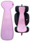 HECKBO Kinder Sitzauflage Sommer Antischwitz für Kinderwagen - Gruppe 2/3 - Autositz für Kinder Matte - Mädchen Jungen - Rosa